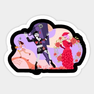 Denali Gottmik  Rosé from Drag Race Season 13 Sticker